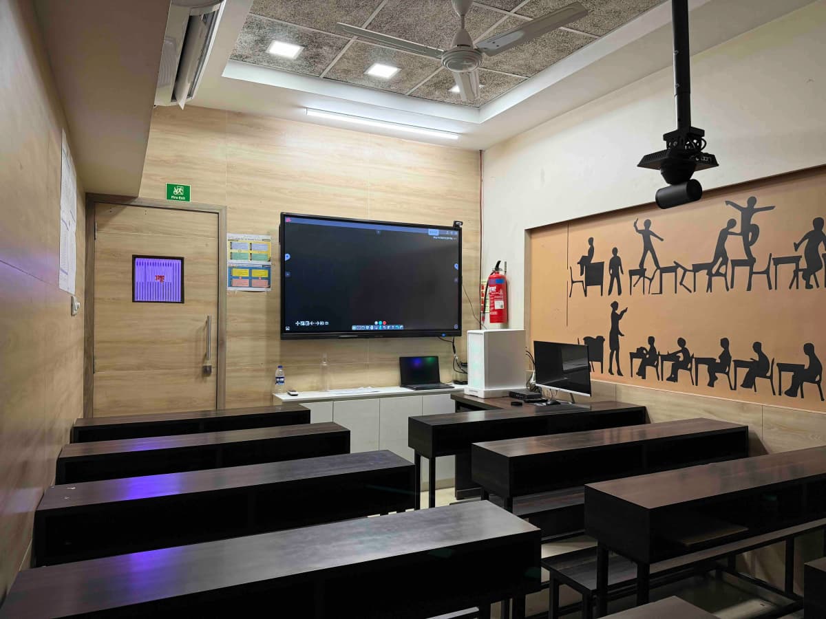 Students learning in our modern classroom