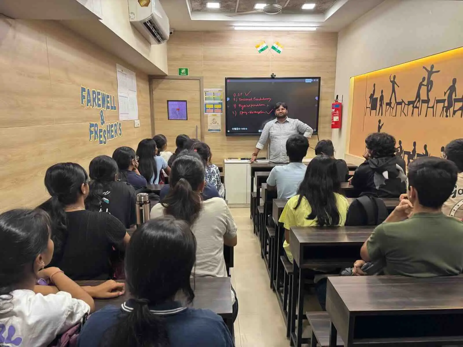 Our modern smart classroom setup